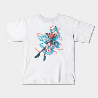 christmas Hatsune Miku Kids T-Shirt